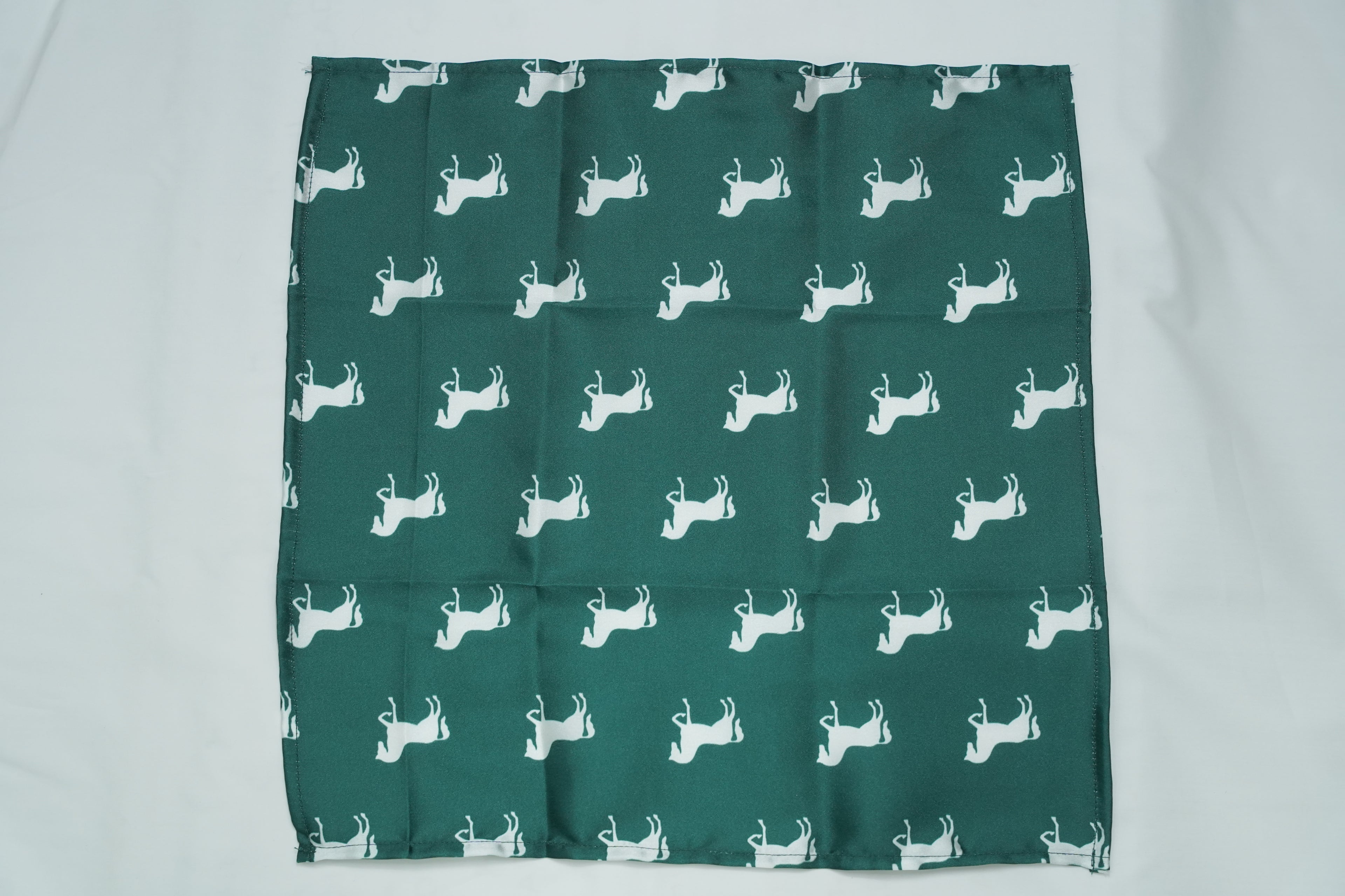 Emerald Horse Pocket Square