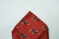 Red Rajput Katar Pocket Square