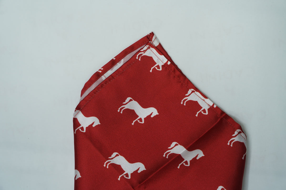 Red Horse Pocket Square