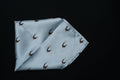 White Bird Pocket Square