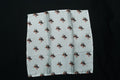 White Rajput Warrior Pocket Square