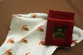 White Rajput Eagle Pocket Square