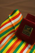 Multicolor Stripe Pocket Square
