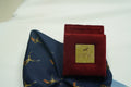 Navy Barasingha Pocket Square