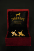 Gold BIrd Cufflinks
