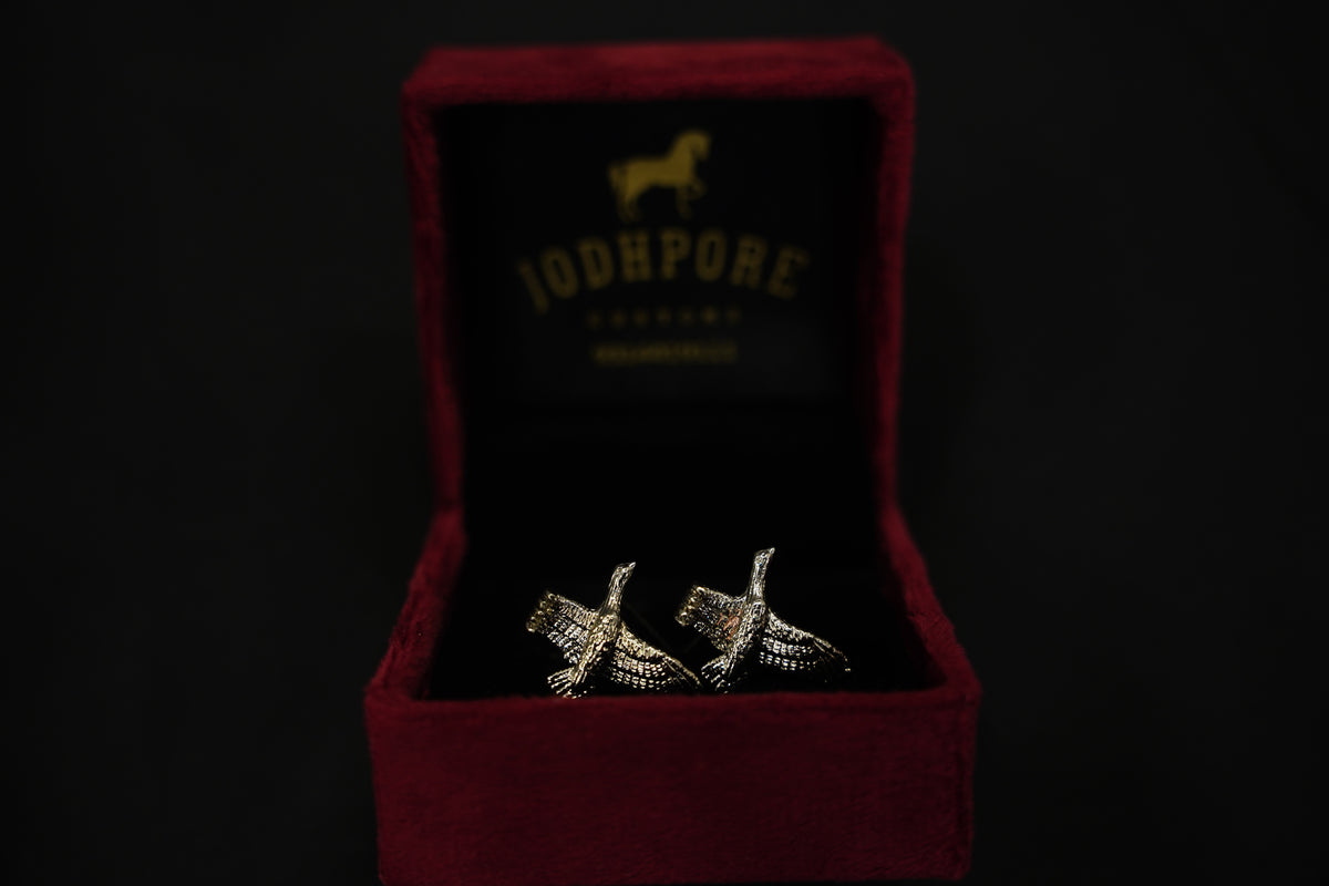 Silver Bird Cufflinks