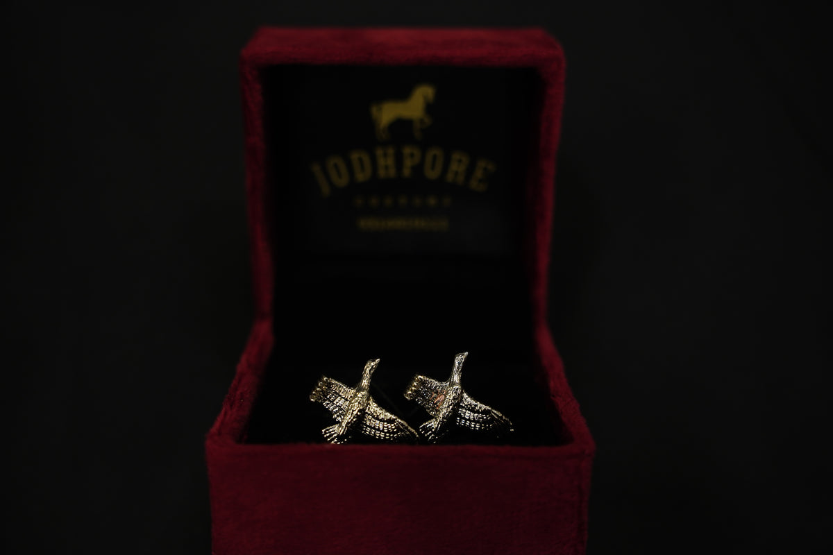 Silver Bird Cufflinks