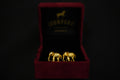 Gold Elephant Cufflinks
