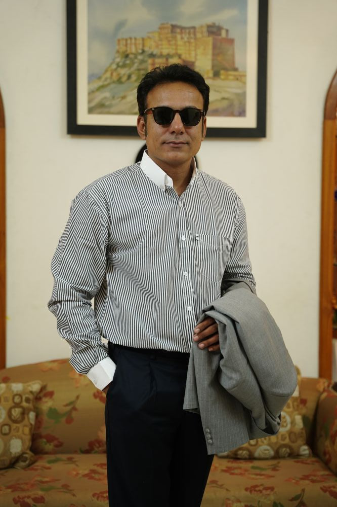 Grey Lining Shirt