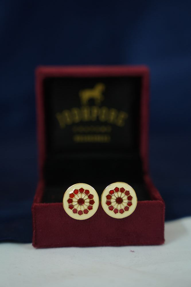 Ivory Mosaic Cufflinks