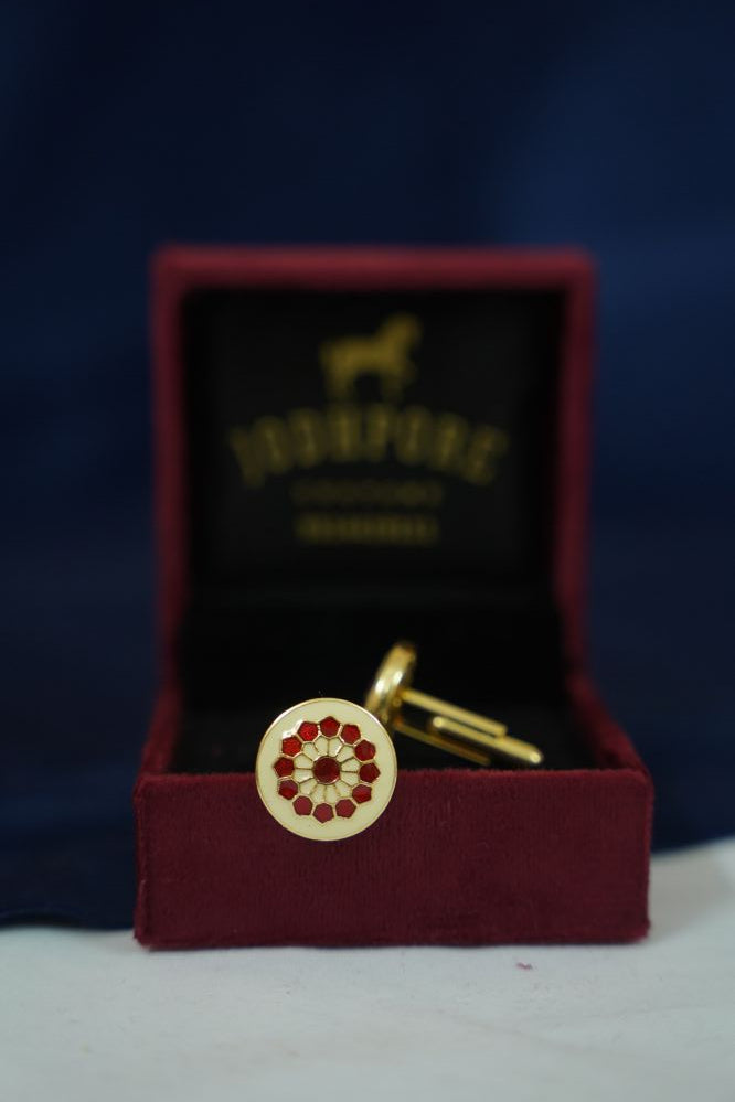 Ivory Mosaic Cufflinks