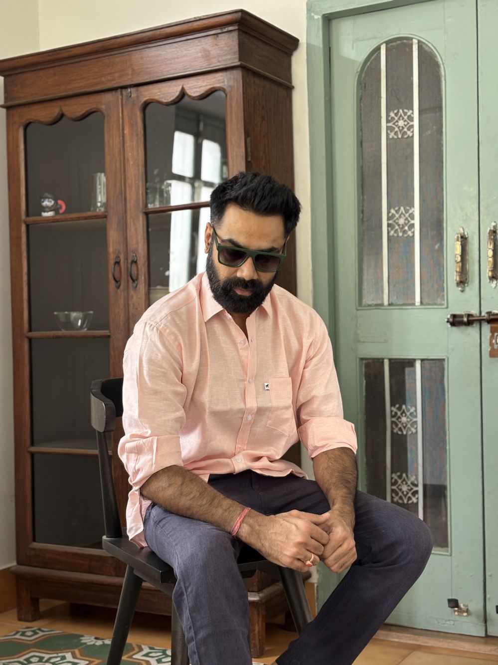 Light Pink Plain Shirt