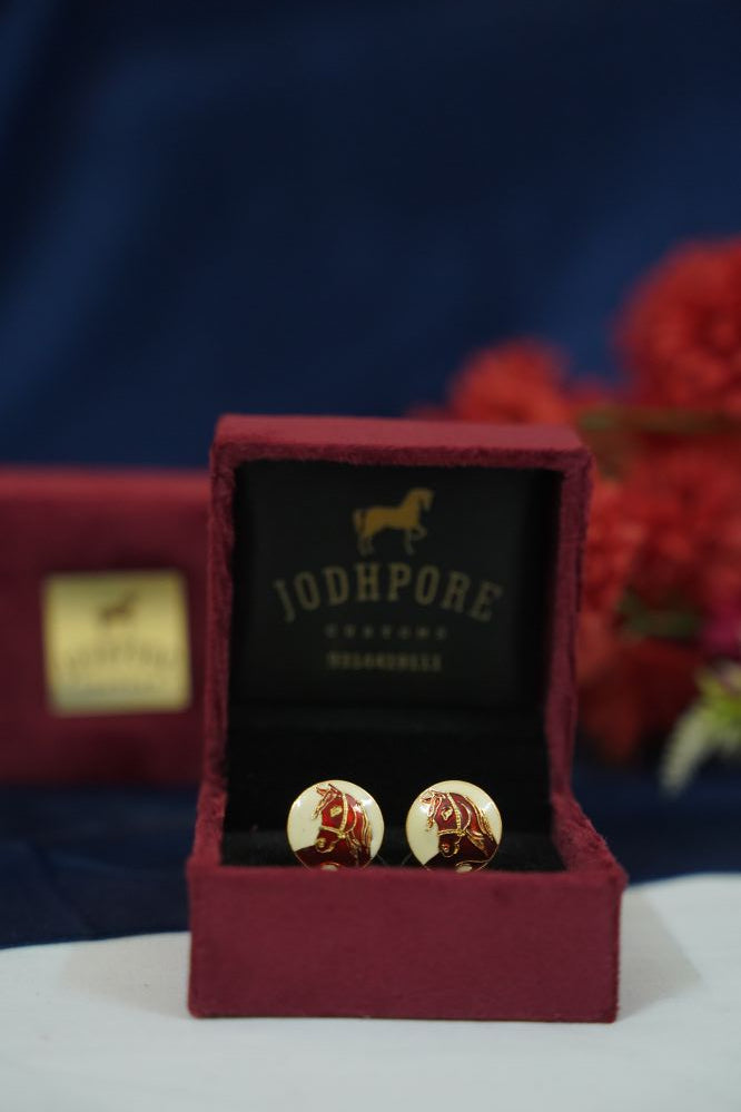 Royal Horse Emblem Cufflinks