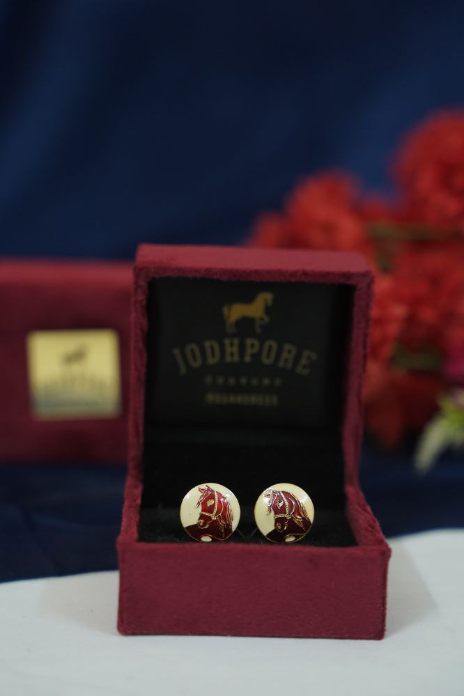 Royal Horse Emblem Cufflinks