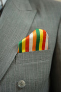 Vibrant Stripe Pocket Square